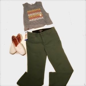 NWT G.H. Bass & Co Jeans Skinny Cropped Jeans 10